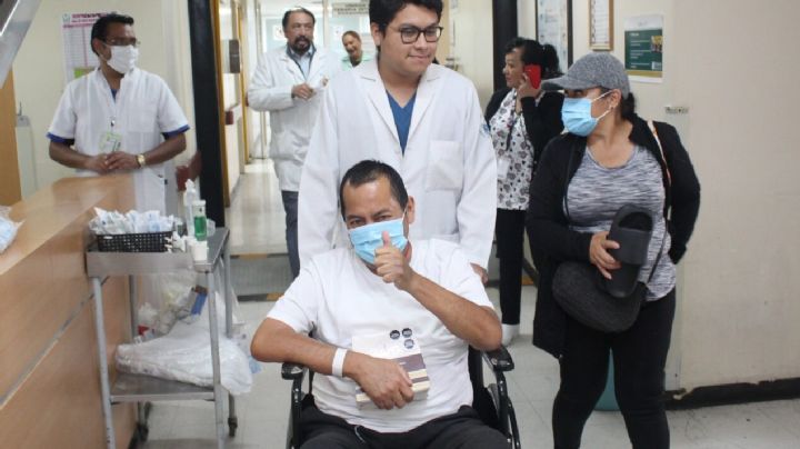 "Es maravilloso que tenga un corazón"; paciente con traqueotomía recibe trasplante en el IMSS