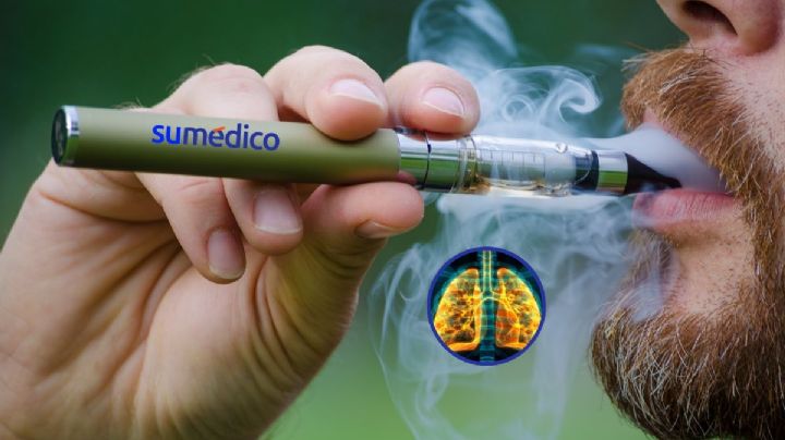 ¿Usas vapeadores con sabor menta? Es más tóxico para los pulmones