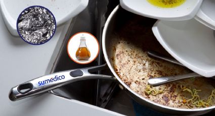 Truco para limpiar el cochambre de las sartenes en poco tiempo