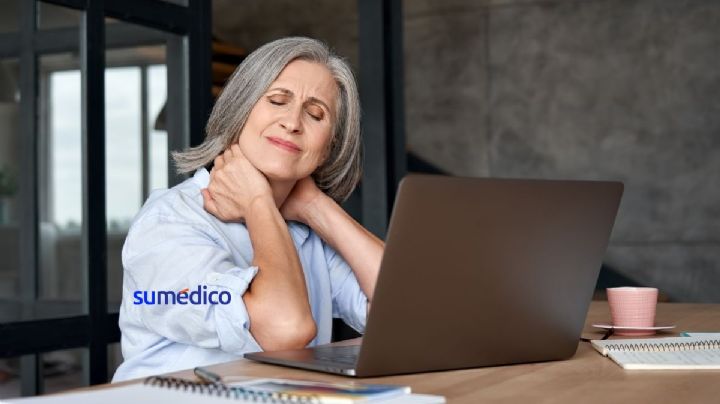 ¿Dolor fuerte en el cuello? Conoce la espondilosis cervical
