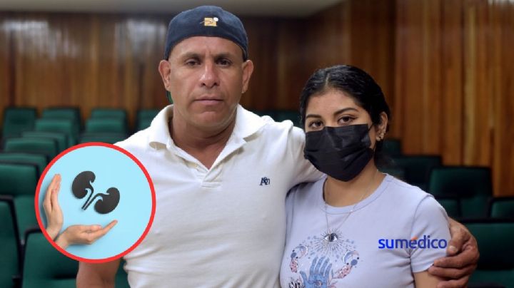 Regalo de vida: padre dona un riñón a su hija de 19 años