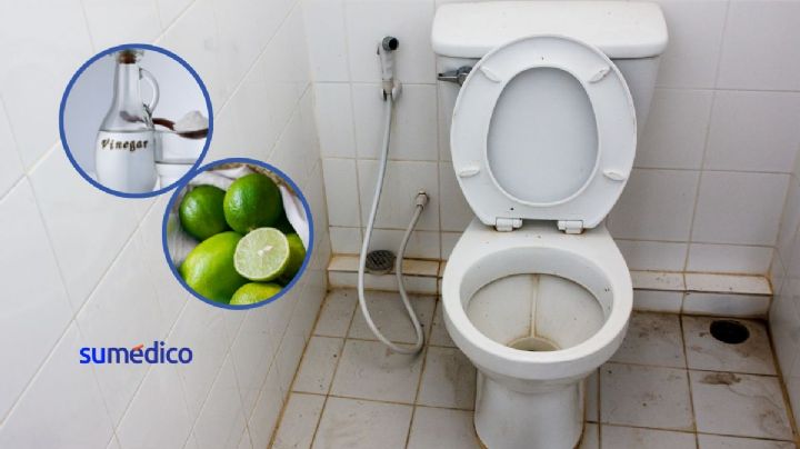 El truco para quitar la línea amarilla del inodoro
