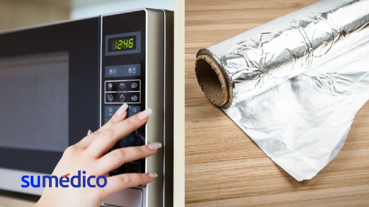 Por estas razones no debes meter papel aluminio al microondas