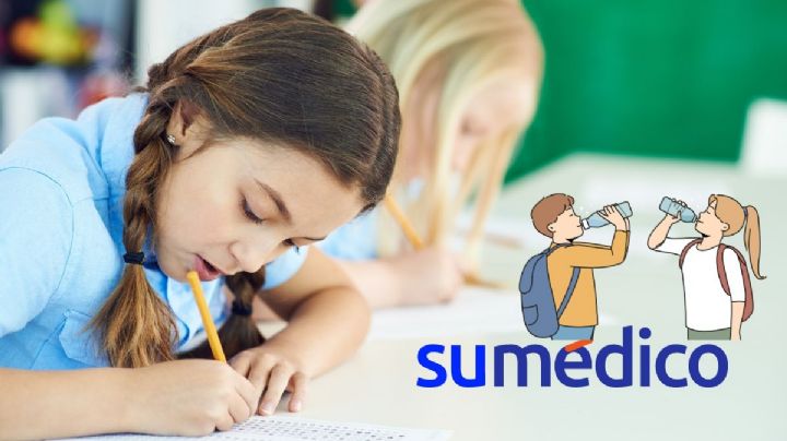 ¿Tu hijo tiene bajo rendimiento escolar? Podría estar deshidratado