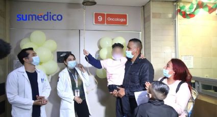 Después de 4 años, Dani toca 'Campana de la victoria' contra el cáncer