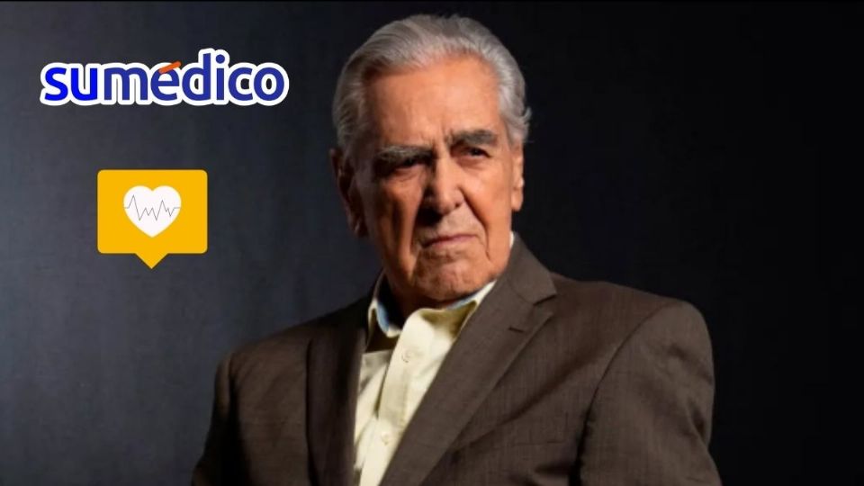 El actor mexicano Eric del Castillo de 90 años de edad, se sometió a una operación.