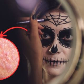 Maquillaje de Halloween y Día de Muertos ¿Qué riesgos hay, según una dermatóloga?