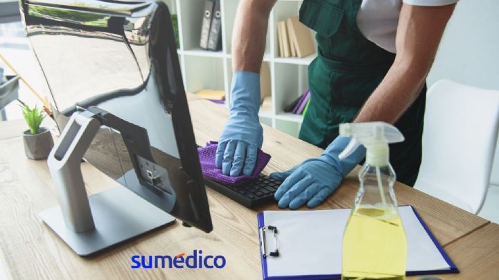 ¿Por qué deberías desinfectar el teclado de tu computadora antes de usarlo?
