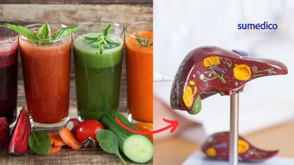 Tomarte unos minutos al día para preparar estos jugos puede hacer una diferencia en la salud de tu hígado.