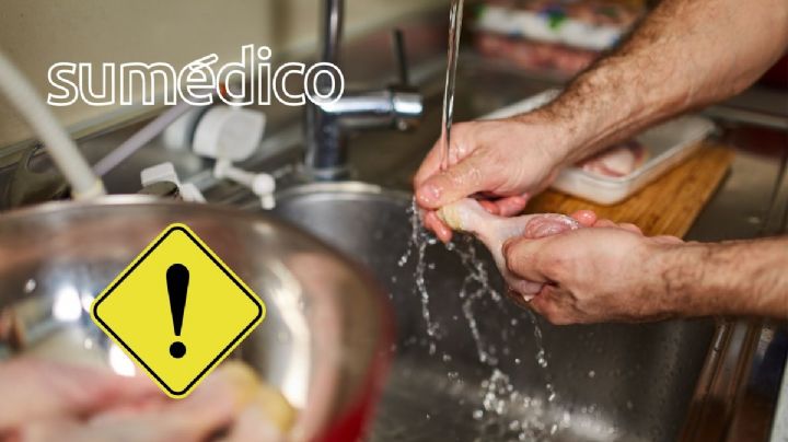 Por estas razones, se recomienda no lavar el pollo