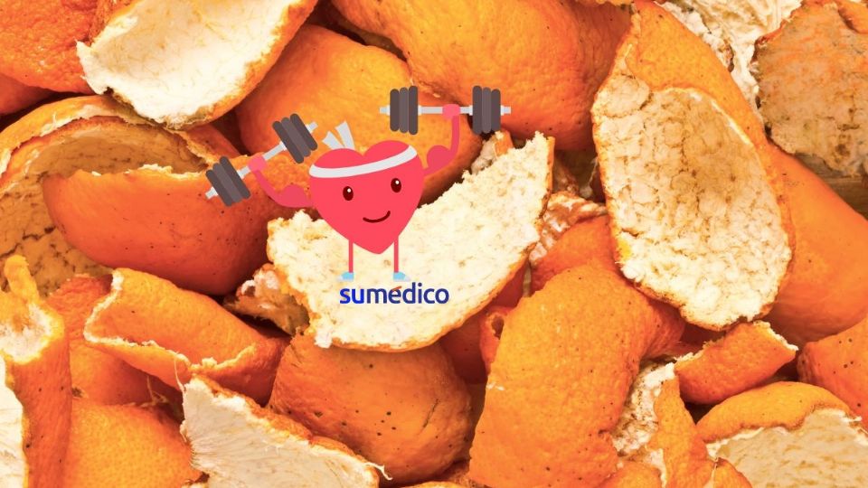 La cáscara de la naranja puede ayudar al corazón