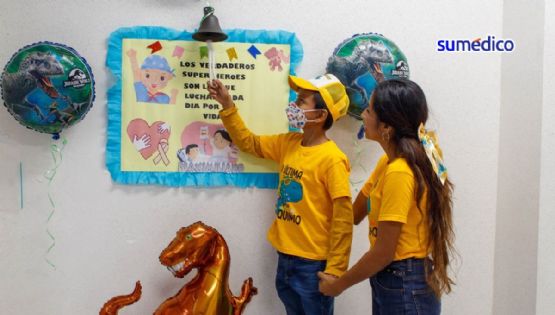 Maxi, el niño que superó el cáncer después de 123 quimioterapias