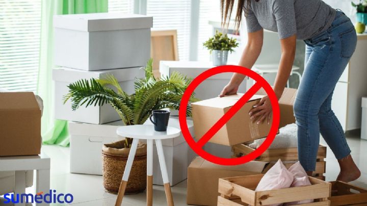 5 cosas que NUNCA debes guardar en cajas
