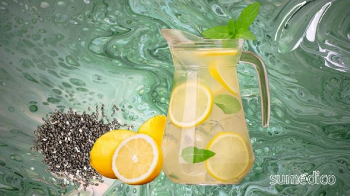 ¿Para qué sirve tomar agua de limón con chía diario?
