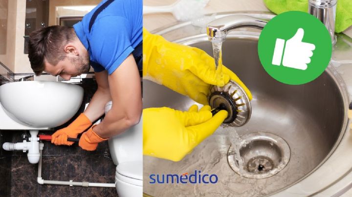 Cómo destapar los desagües de la cocina con UN producto casero