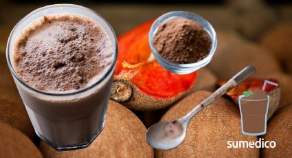¿Para qué sirve tomar licuado de mamey con avena y chocolate?