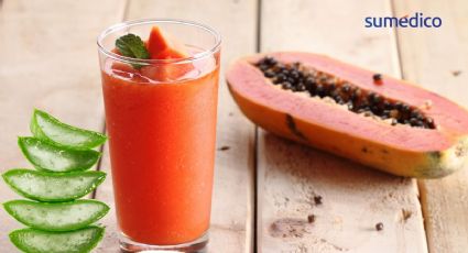¿Para qué sirve tomar licuado de papaya y aloe vera diario?