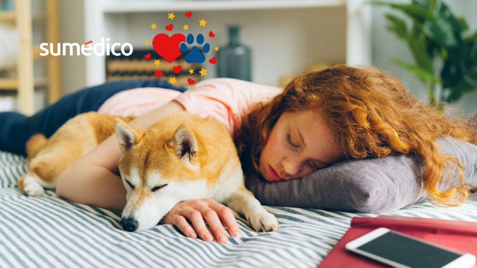 Compartir el espacio nocturno con un animal también revela una actitud serena ante la vida.