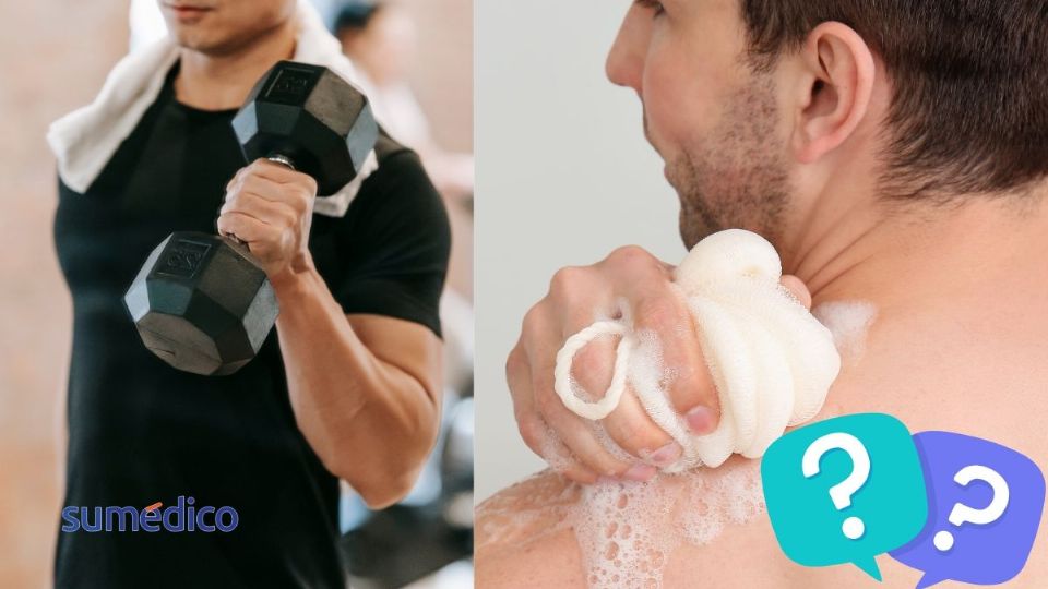 Bañarse después del ejercicio es muy higiénico, pero hay que tener precauciones.