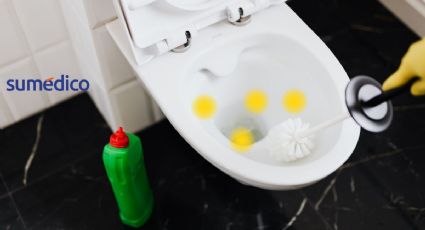 ¿Cómo quitar las manchas amarillas de la taza de baño?