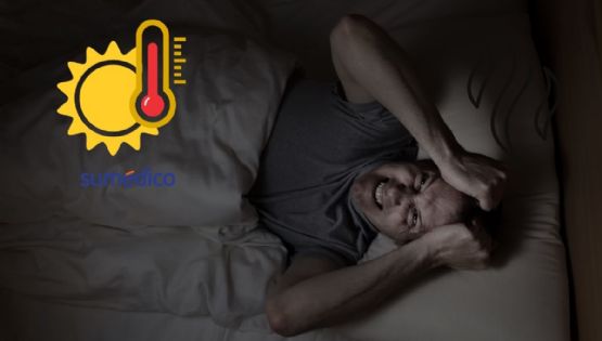 ¿El calor no te deja dormir durante las noches? Sigue estos consejos