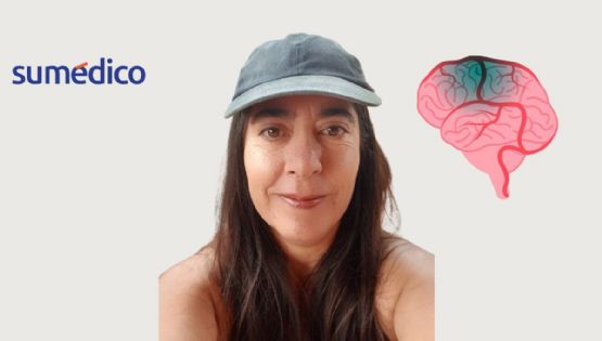 'Mi mamá no podía mover su brazo ni hablar; era una trombosis cerebral'