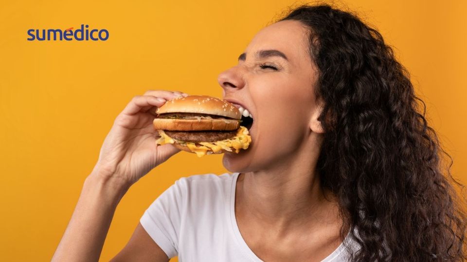 Conoce los efectos en la salud de comer una hamburguesa