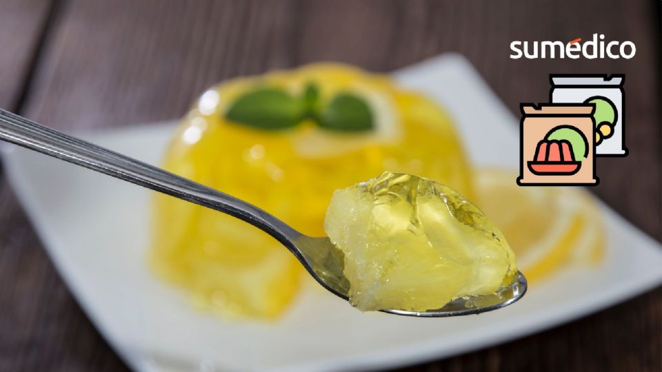 La gelatina pura (sin aditivos) es prácticamente insípida, pero rica en proteínas.