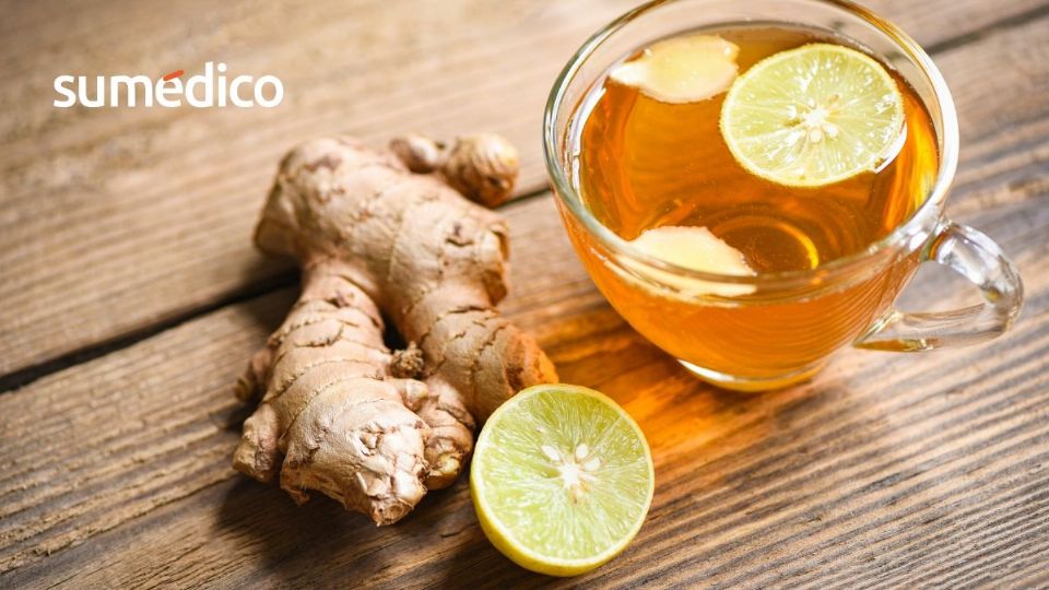 Conoce los beneficios del té de limón con jengibre