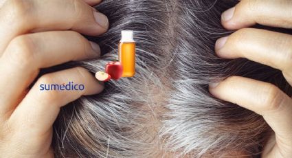 ¿Quieres combatir las canas de manera natural? Utiliza este remedio casero con vinagre