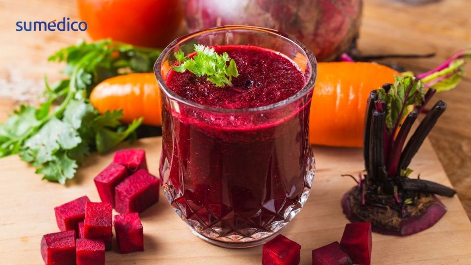 El jugo de betabel aporta diferentes beneficios para la salud
