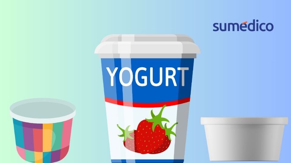 Los envases de yogurt o crema no son la mejor opción para reutilizar