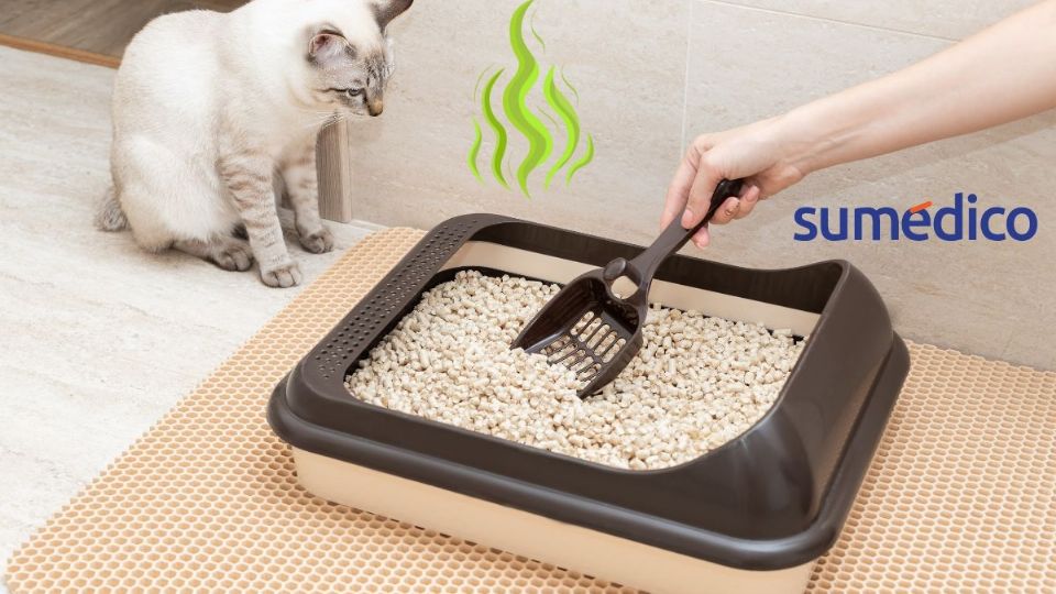 Conoce cómo neutralizar el olor del arenero de gatos