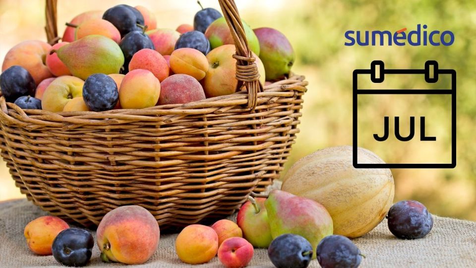 Conoce las frutas de temporada de julio