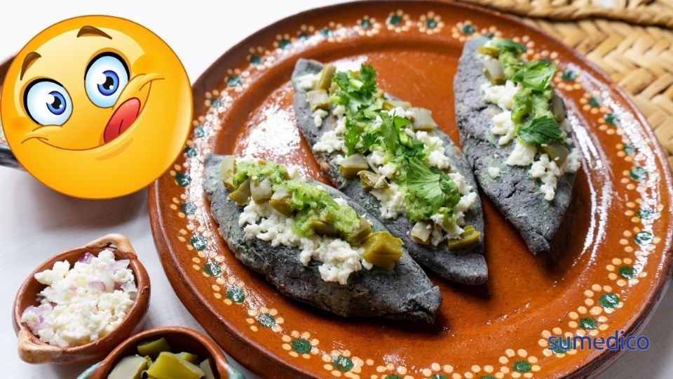 Los tlacoyos son un platillo tradicional con muchos nutrientes.