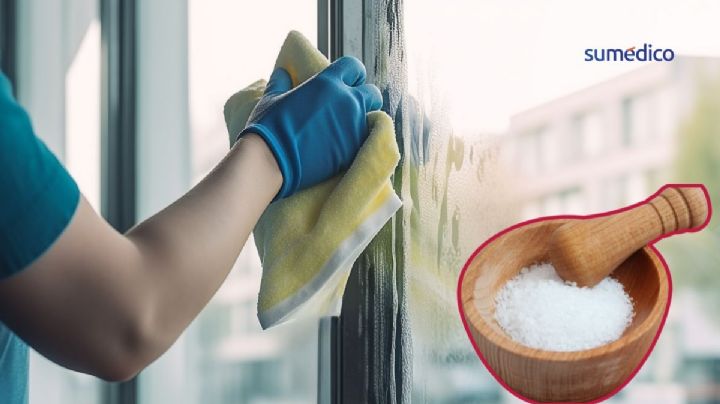 Por qué deberías limpiar las ventanas con sal y cómo hacerlo bien