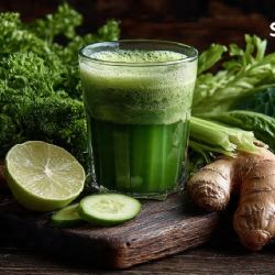 ¿Qué le pasa a tu salud si tomas jugo verde 3 veces a la semana?
