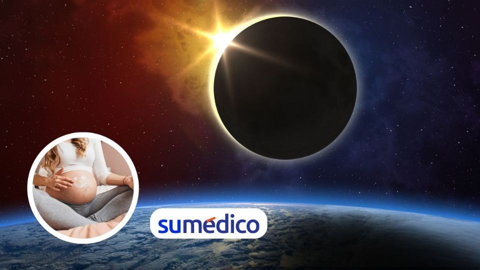 ¿Protegerse o no durante el eclipse solar? Conoce los mitos dentro del embarazo.