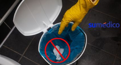 ¿Por qué no debes tirar el papel de baño en el bote de basura?