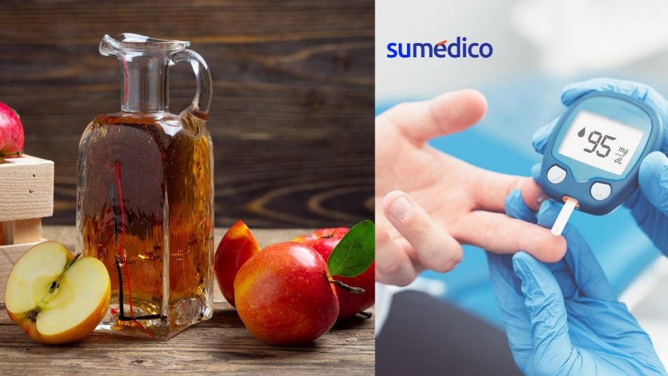 El vinagre de manzana no se debe considerar un remedio para controlar la diabetes.