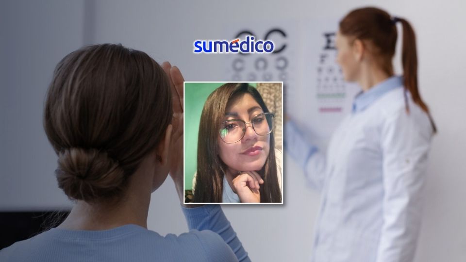 Susana fue diagnosticada con glaucoma.