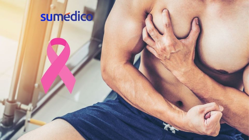 El cáncer de mama también puede afectar a los hombres.