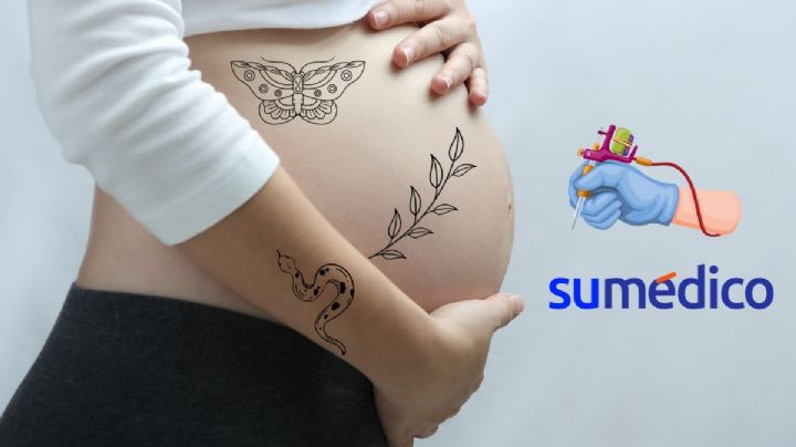 ¿Es bueno idea tatuarse durante el embarazo? Conoce la respuesta