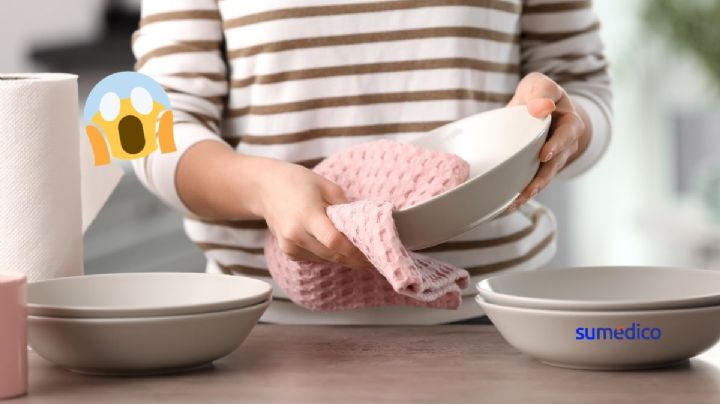 La peor forma de secar los trastes y cómo evitarlo