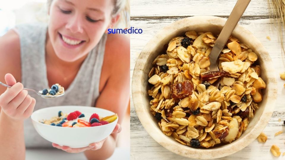 La granola casera puede ser un buen complemento de un desayuno saludable.