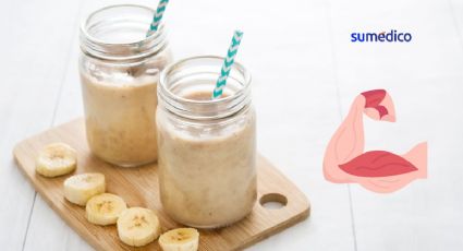 Receta de batido alto en proteína para aumentar energía y masa muscular