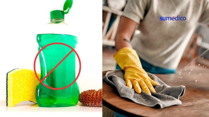 5 cosas en el hogar que nunca deberías limpiar con jabón para trastes