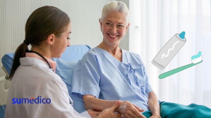 ¿Por qué es importante que las personas hospitalizadas se cepillen los dientes?