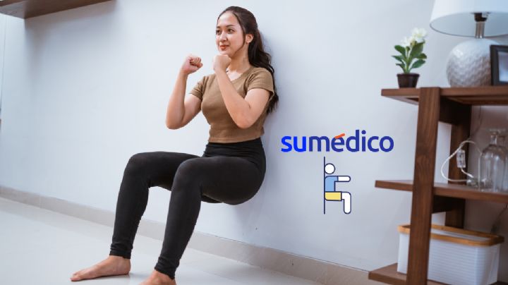 3 ejercicios sencillos de pilates en pared para fortalecer el cuerpo
