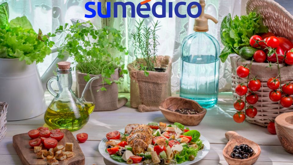 Consume alimentos nutritivos en primavera